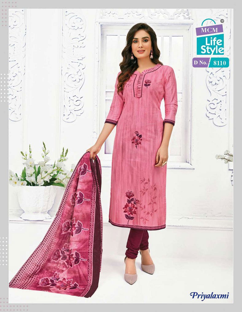 Mcm Lifestyle Priyalaxmi 22 Casual Daily Wear Cotton Printed Dress Material Collection